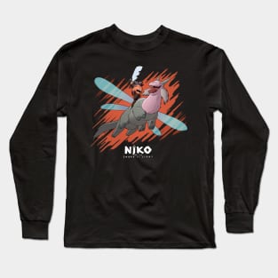 Niko Flicker -Dark version Long Sleeve T-Shirt